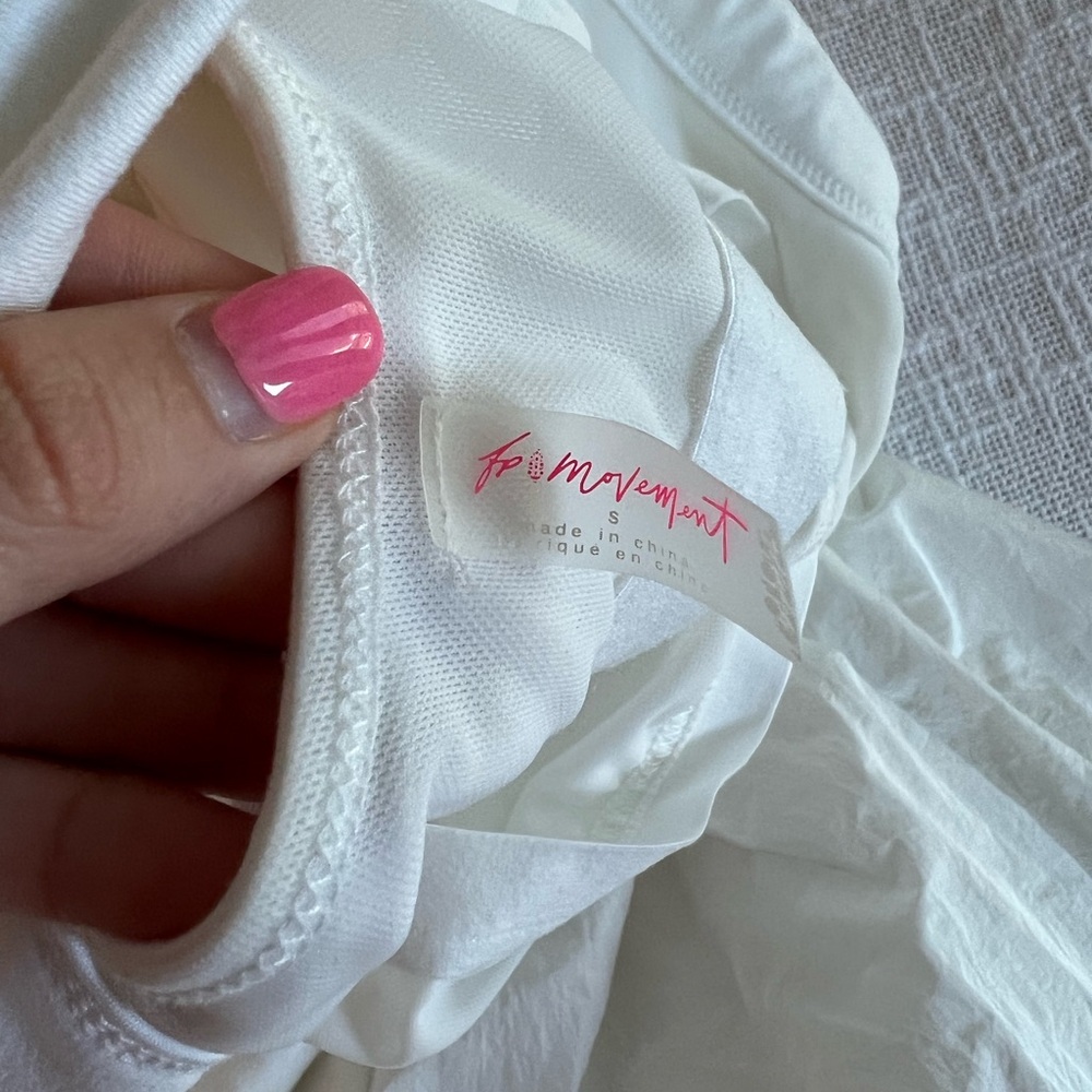 Free people way home skortsie in white | xs
